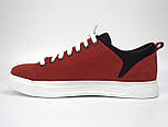Червоні кросівки, кеди повсякденні нубук чоловіче взуття великих розмірів Rosso Avangard Fuoco Red Nub EVA BS, фото 3