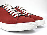 Червоні кросівки, кеди повсякденні нубук чоловіче взуття великих розмірів Rosso Avangard Fuoco Red Nub EVA BS, фото 8