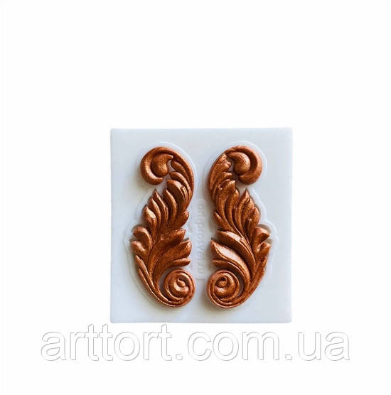 Силіконовий молд "Завитки 4"