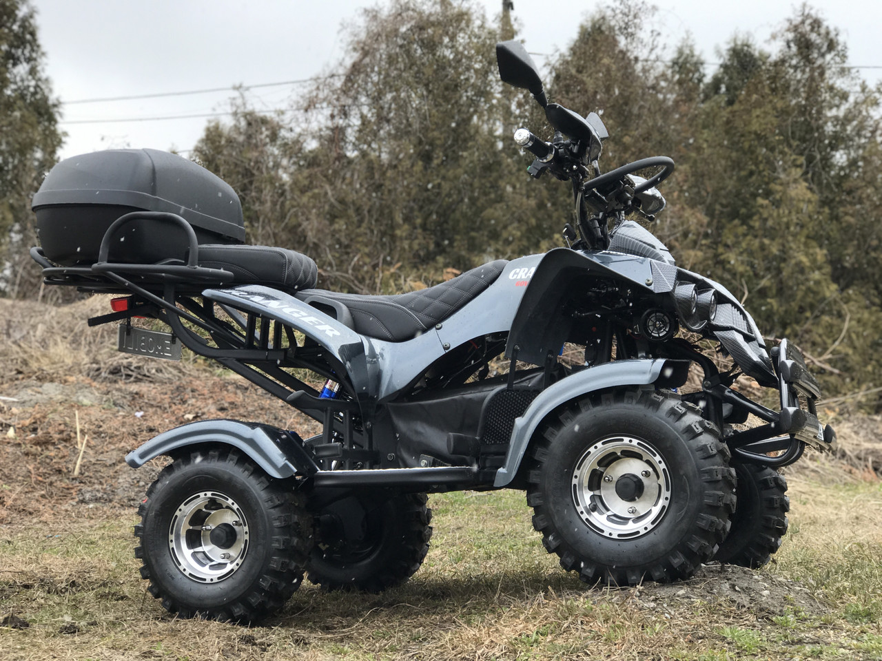 Електроквадроцикл CRAFTER RANGER 60 V 2000 W, рекуперація, мультимедійна сигналізація, пробіг 50 км, фото 1