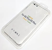 Чохол 2 мм для iPhone 6 Plus/6s Plus силіконовий прозорий Case Silicone Clear 2.0mm