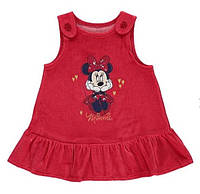 Комплект детский платье сарафан футболка Minnie Mouse George (размер 68-74 см (6-9 мес, 9,5 кг))