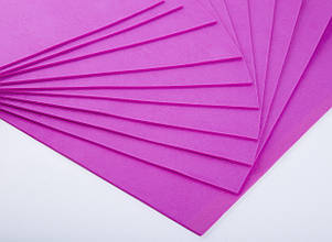 Фоаміран лист (50х50см), колір  - барбі