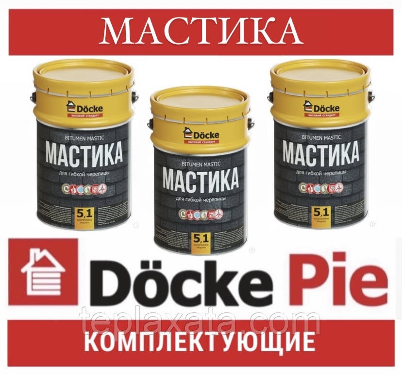 DOCKE (5 л) Мастика покрівельна