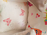 Комплект подушок Метелики різнобарвні, 4 шт., фото 4