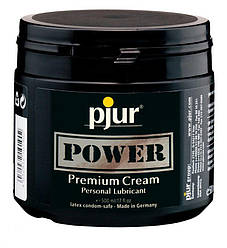 Густа змазка для фістінга і анального сексу pjur POWER Premium Cream 500 мл на гібридній основі