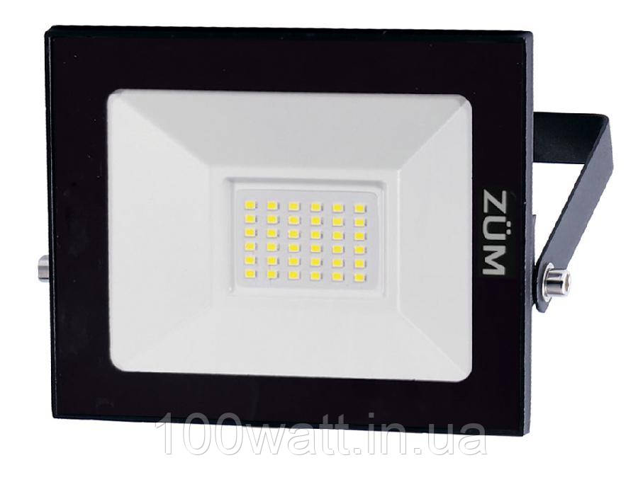 Прожектор світлодіодний ZUM 30w 6400K 2400Lm 57043
