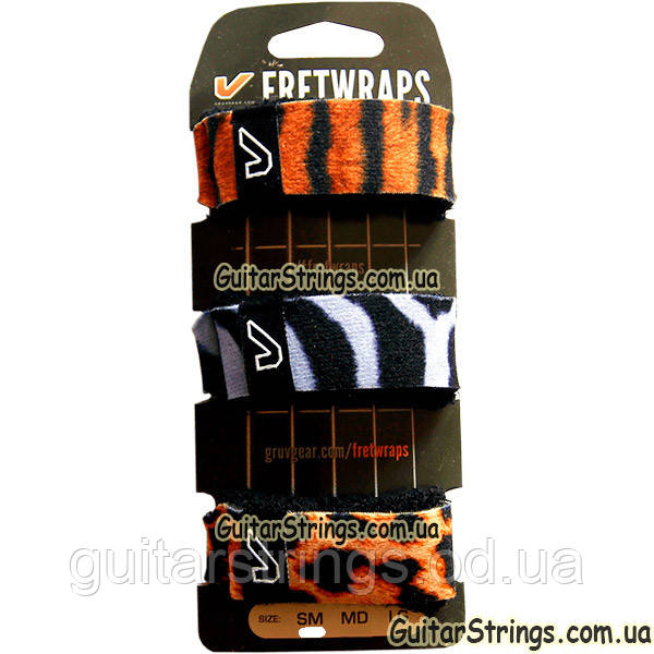 Gruv Gear FW-3PK-WLD-SM FretWraps 3-Pack Safari Small, фото 1
