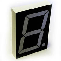 Індикатор 1 розряд 1.5"Червоний, анод, чорний фон KL15011-BSR