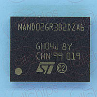 NAND память 2Гб ST NAND02GR3B2DZA6 BGA