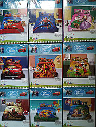 Дитячий постільний комплект 1,5-ка "Мультяшний"