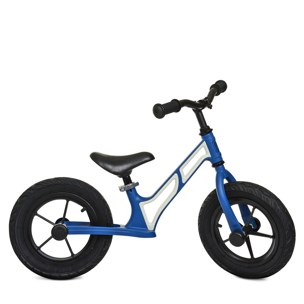 Дитячий велобіг біговел PROFI KIDS HUMG1207A-3 магнієва рама, колеса 12 дюймів надувні, синій