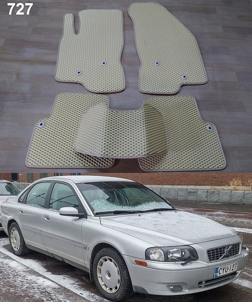 Коврики ЕВА в салон Volvo S80 '98-06 - фото 1 - id-p1151011827