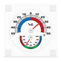 Термогігрометр віконний на липучці ТГО-1 Склоприлад