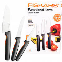 Набор кухонных ножей Fiskars 1057556 Functional Form Favorite 3 шт