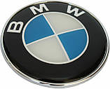 Емблема БМВ BMW 78 мм значок бмв E39 E53 E60 E46 E36 E34 E90 E65 E66 E70 Значок на капот багажник 51.14, фото 5