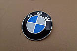 Емблема БМВ BMW 78 мм значок бмв E39 E53 E60 E46 E36 E34 E90 E65 E66 E70 Значок на капот багажник 51.14, фото 4