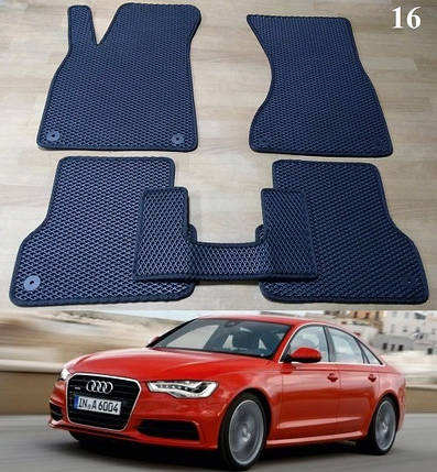 Килимки ЕВА в салон Audi A6 (C7) '11-18, фото 2