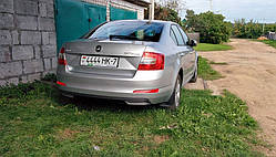 Тюнінг Skoda Octavia A7.Імітація насадок глушника для Skoda Octavia III A7 (2013 г. - н. ін.)