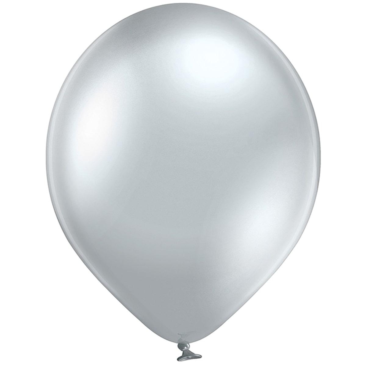 Куля повітряна Belbal хром Срібляста glossy silver 12" 30 см