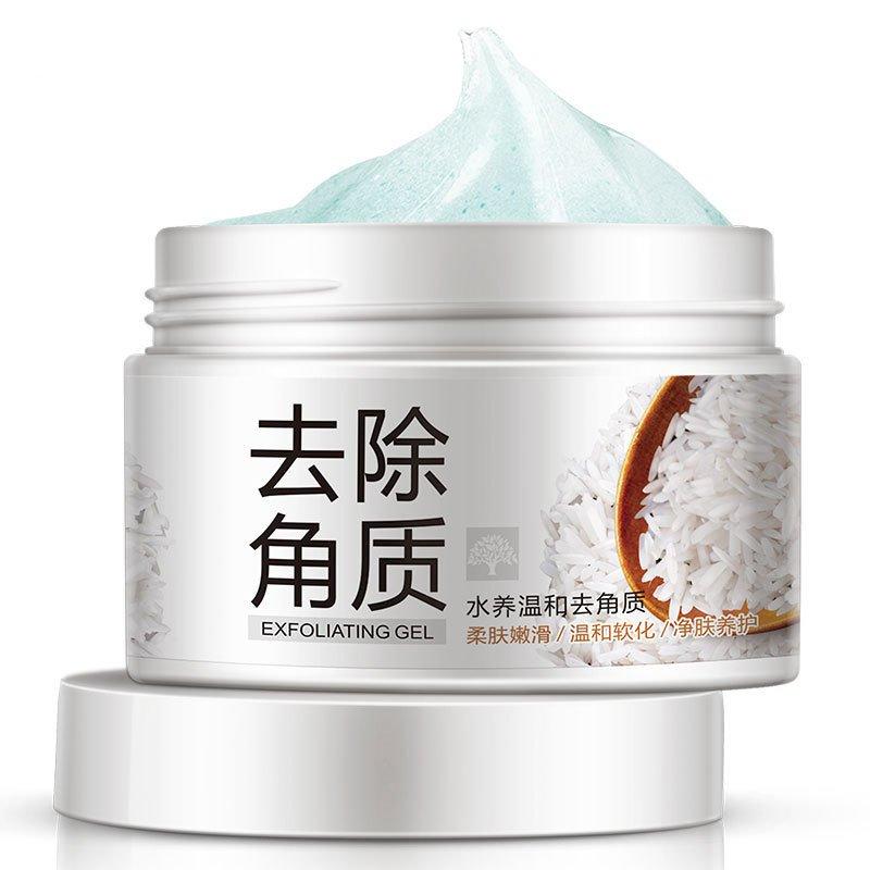 Гель-ексфоліант для особи з рисовим екстрактом і фруктовими кислотами Bioaqua Exfoliating Gel 140 мл