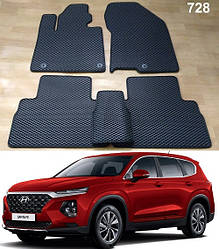 Килимки ЕВА в салон Hyundai Santa Fe '18-20 TM
