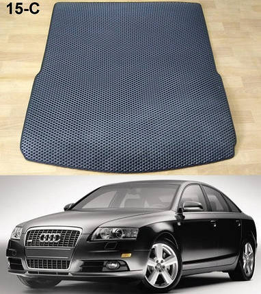 Килимок ЕВА в багажник Audi A6 (C6) '05-10, седан, фото 1