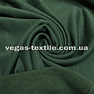 Тканина Тринитка без начосу Темно-зелений (Бутилочний) Петля Туреччина, фото 2