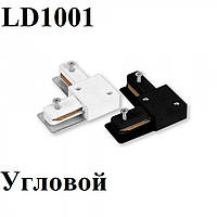 Коннектор Feron LD1001 угловой белый