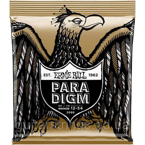 Струны Ernie Ball 2086 Paradigm Bronze 80/20 Medium Light 12-54, фото 1