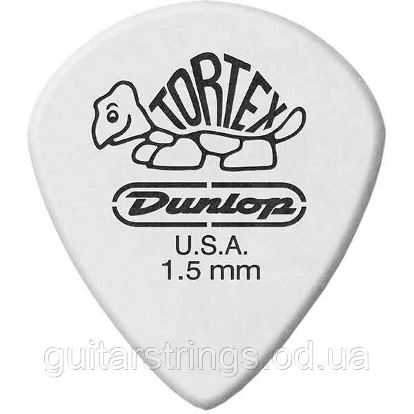 Медіатор Dunlop 478R1.5 Tortex White Jazz III 1.50 mm