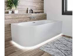 Ванна пристінна акрилова Riho Desire Corner LED L 184х84 см