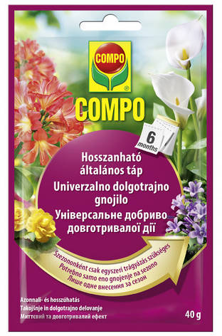 Універсальне добриво тривалої дії 40 г, Compo, фото 1