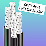 Дріт СІП 5 4х25 ASXSN 4х25 СІП 5 нг 4х25, фото 2