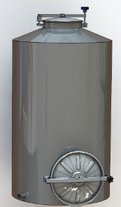 Ферментери закриті з плоским дном