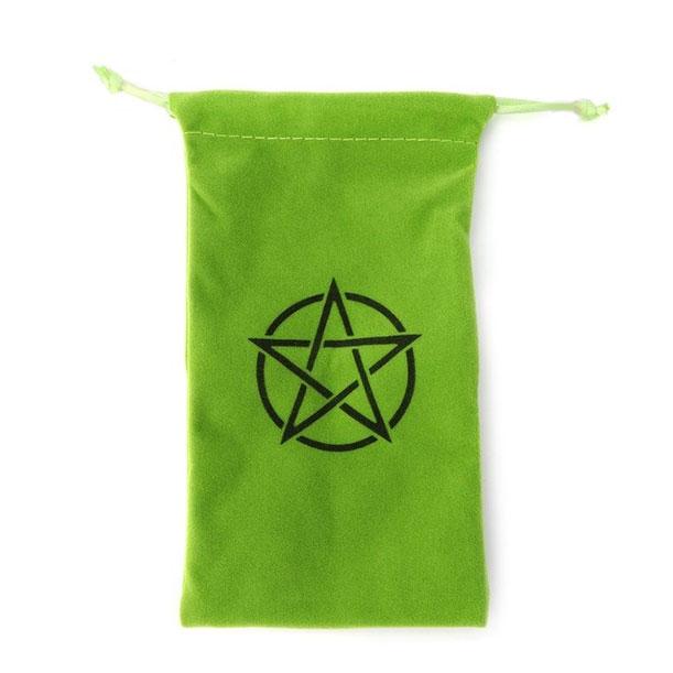 Оксамитовий мішечок для Карт Таро, червоний,бардо, темно-зелений у наявності, фото 1