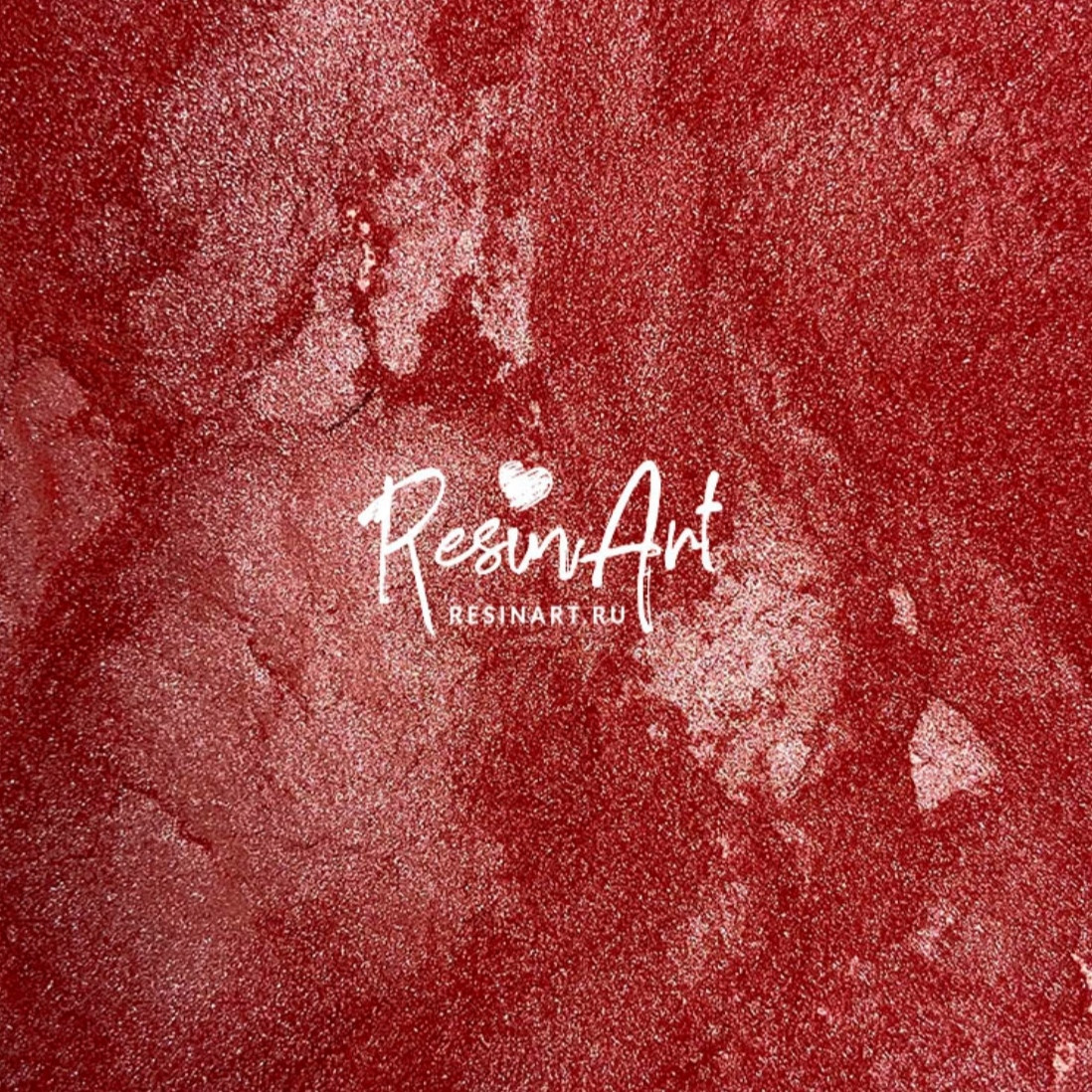 Пігмент перламутр ResinArt "Crimson" для смол технік ResinArt. Уп.10 мл
