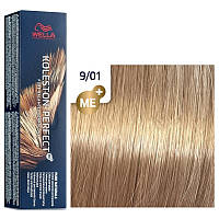 Wella Koleston Perfect Краска для волос 9/01 Очень светлый блондин натуральный пепельный 60 мл