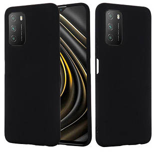 Чохол силіконовий Black для Xiaomi Poco M3