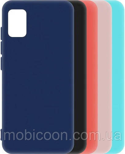 Чохол силіконовий Blue для Xiaomi Poco M3, фото 1