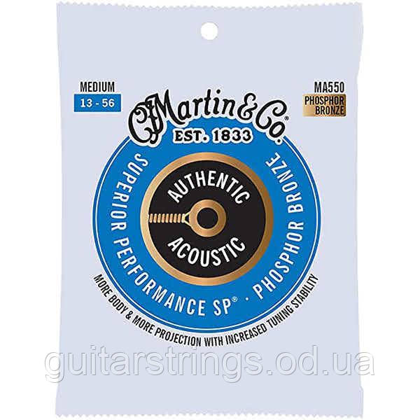 Струны Martin MA550 Phosphor Bronze Medium 13-56
