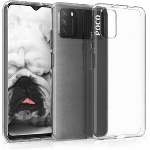 Чохол силіконовий прозорий для Xiaomi Poco M3