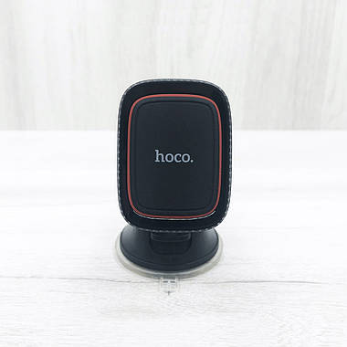 Магнітний автомобільний тримач для телефону HOCO CA42 (чорний), фото 3