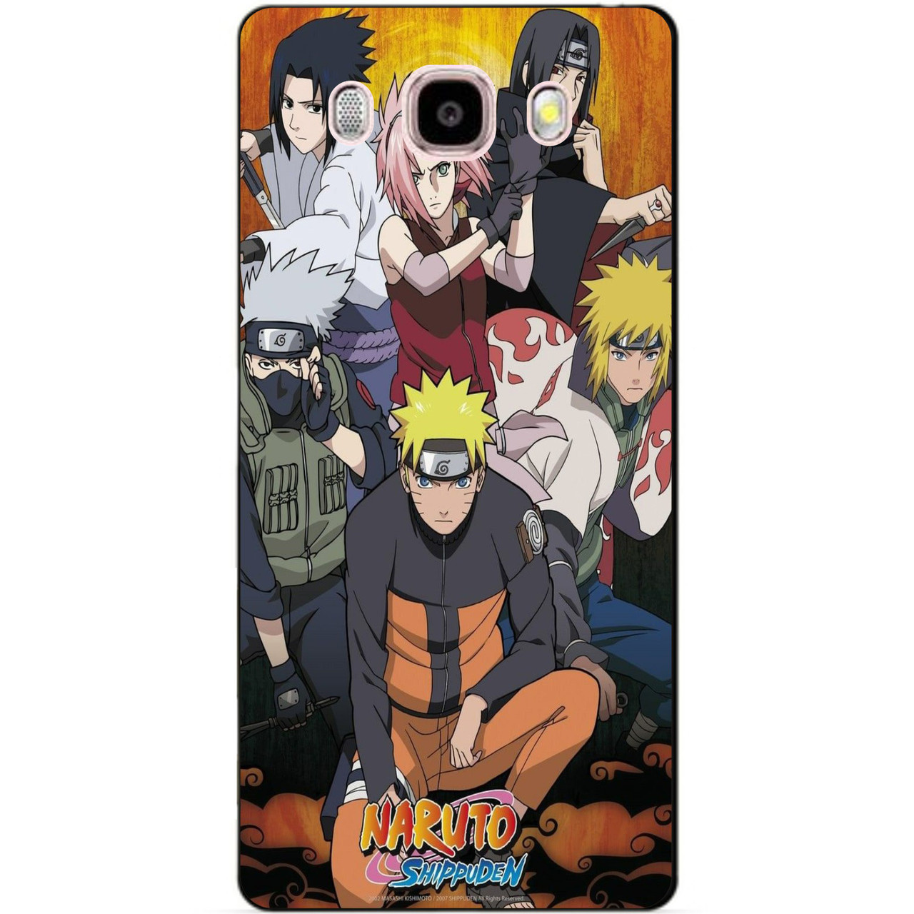 Силіконовий бампер чохол для Samsung J5 2016 Galaxy J510 з малюнком аніме Naruto