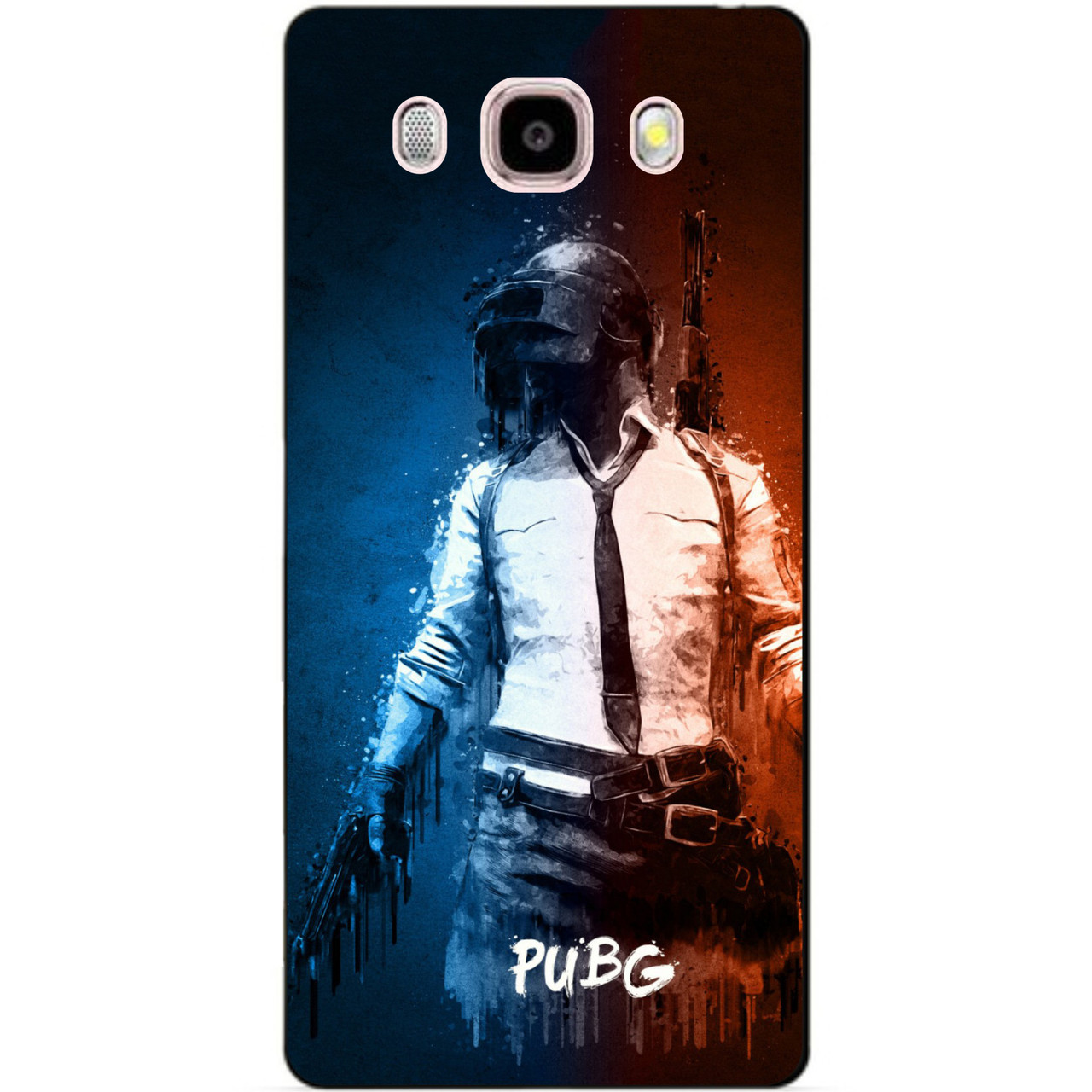 Силіконовий бампер чохол для Samsung J5 2016 Galaxy J510 з малюнком PUBG
