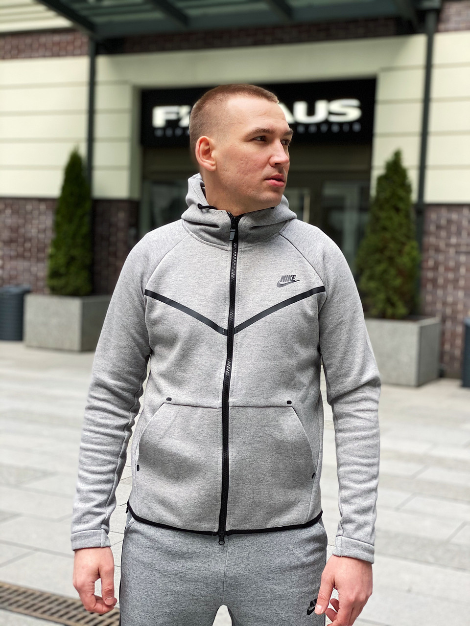 Толстовка чоловіча Nike M NSW Tech Fleece Windrunner / CLO-217 (Розміри:M), фото 1
