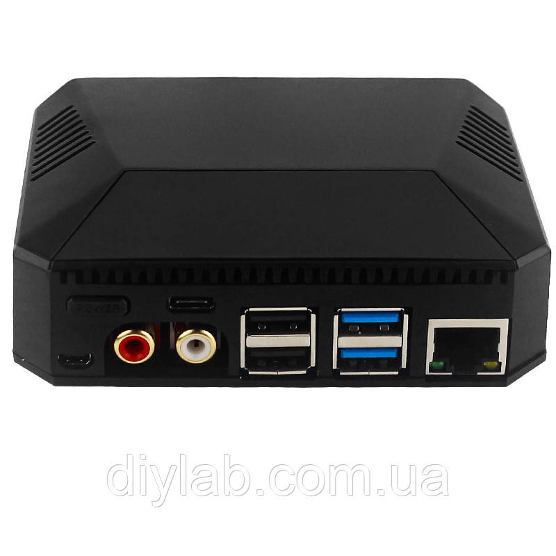 Nanosound One: алюмінієвий корпус для Raspberry Pi 4 з вбудованим Hi-Fi DAC PCM5122, фото 1