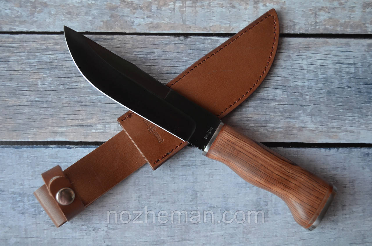 Ніж мисливський Горець, застосовуватися в якості обробного ножа, для туші великої тварини, фото 1