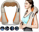 Масажер роликовий для шиї та спини Massager of Neck Kneading, фото 4