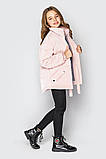 Демісезонна куртка для дівчинки 128 — 158 Модна підліткова куртка демісезон Cvetkov Айріс, фото 2